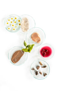 Texture masque tinctoriaux.